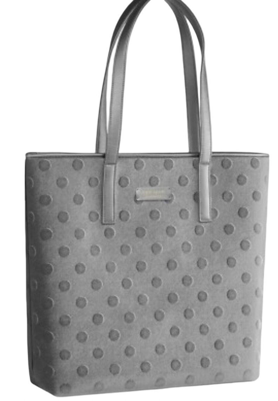 Kate Spade Polkadot Velour Tote